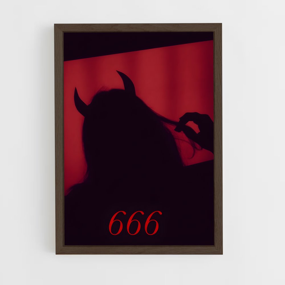 ap-666-5 cadre Bois foncé