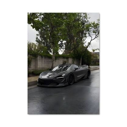 Poster Mclaren Noir