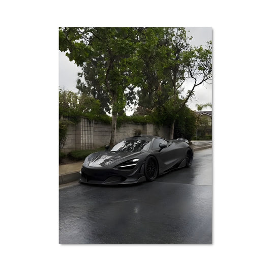 Poster Mclaren Noir