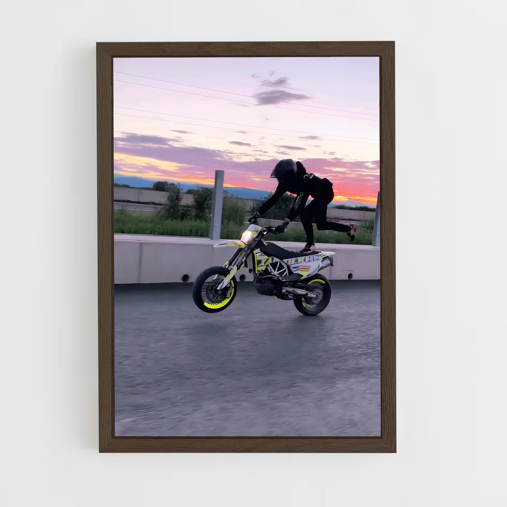 ap-701 supermoto-3 cadre Bois foncé
