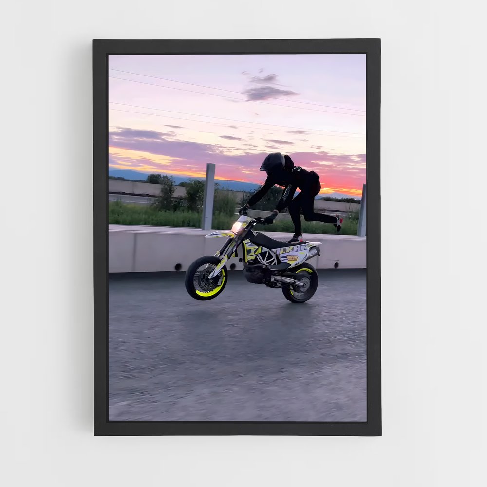 ap-701 supermoto-3 cadre Noir