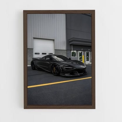 ap-720s-4 cadre Bois foncé