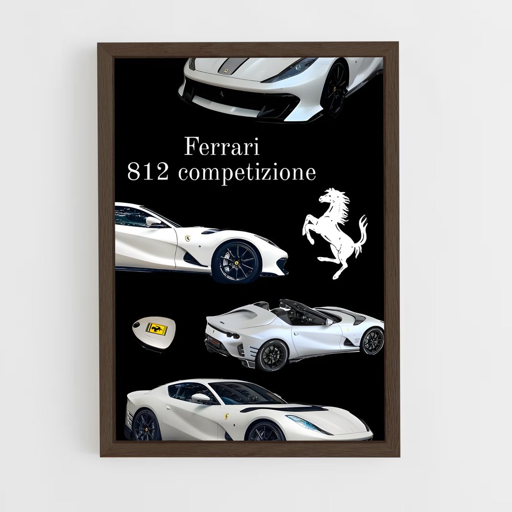 ap-812 competizione-6 cadre Bois foncé