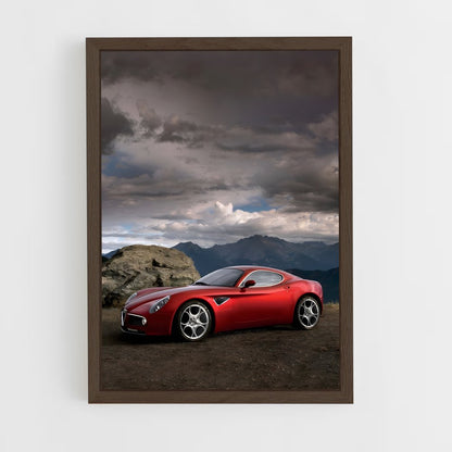 ap-8c competizione-2 cadre Bois foncé