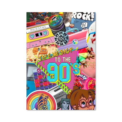 Poster Nostalgie 90s