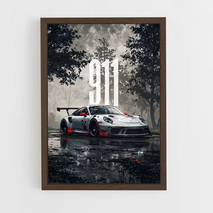 ap-911 r-5 cadre Bois foncé