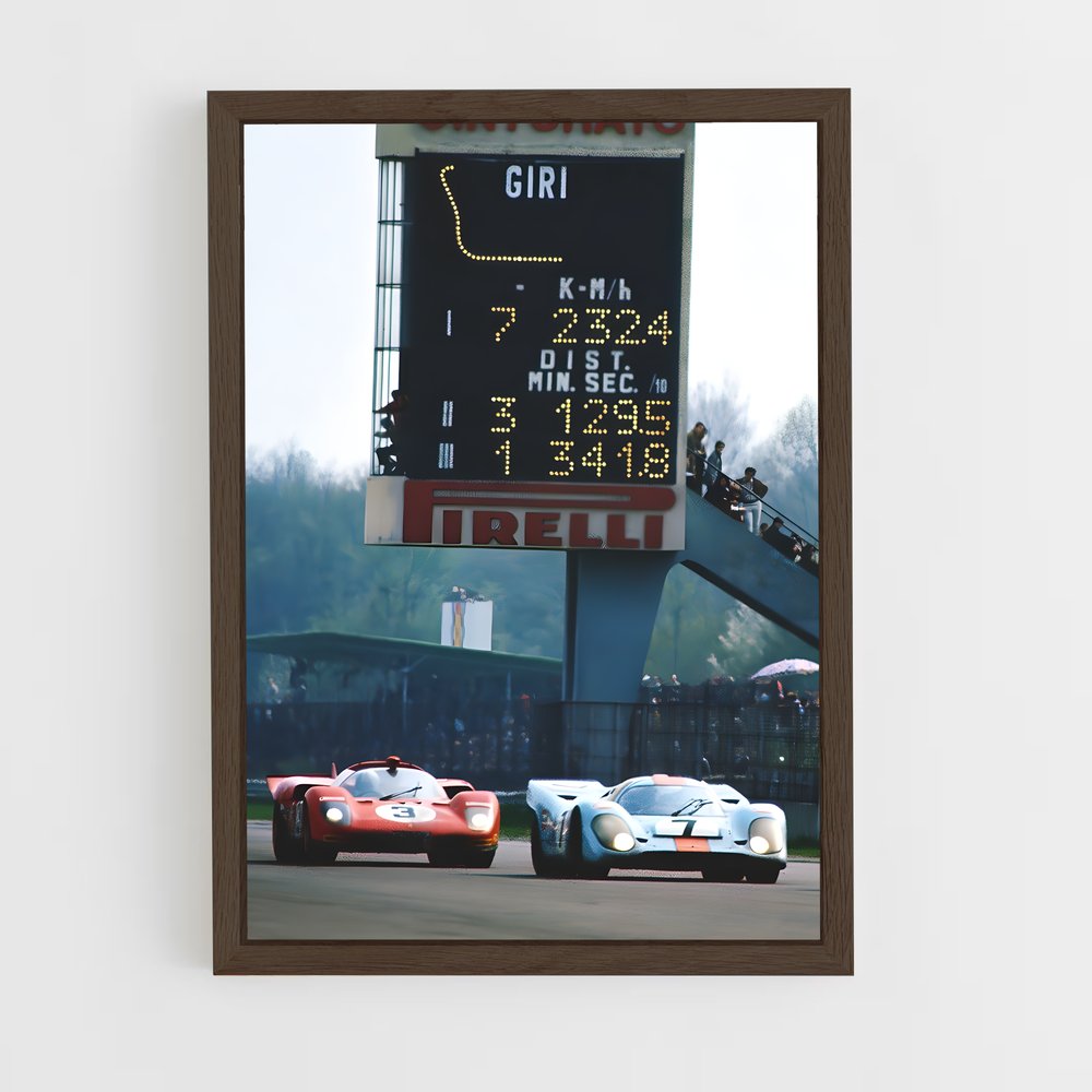 ap-917k-4 cadre Bois foncé