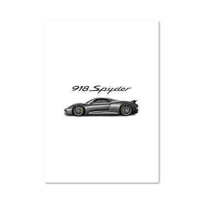 Poster 911 Black Beauty