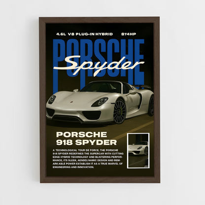 ap-918 spyder-12 cadre Bois foncé