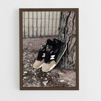 ap-997-5 cadre Bois foncé