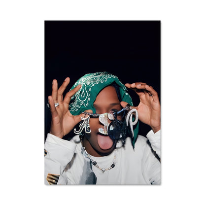 Poster Green Bandana