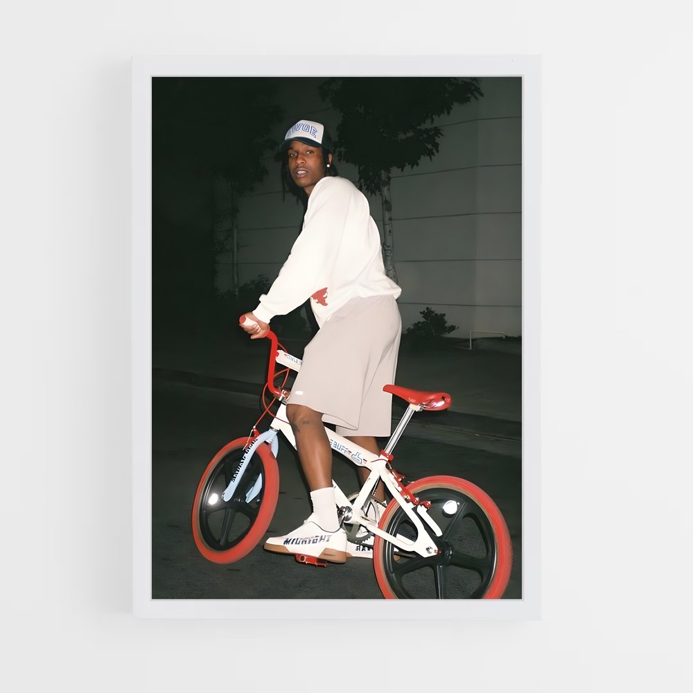 ap-a$ap rocky-2 cadre Blanc