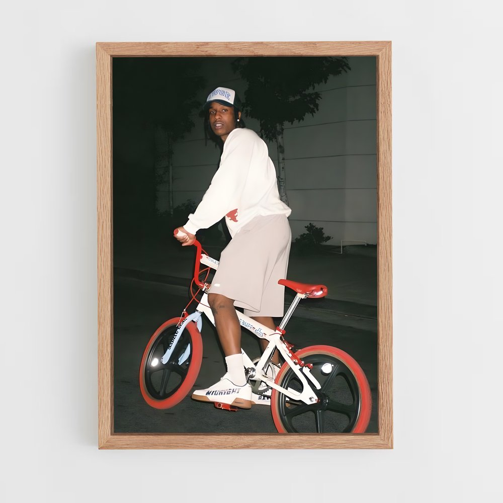 ap-a$ap rocky-2 cadre Bois clair