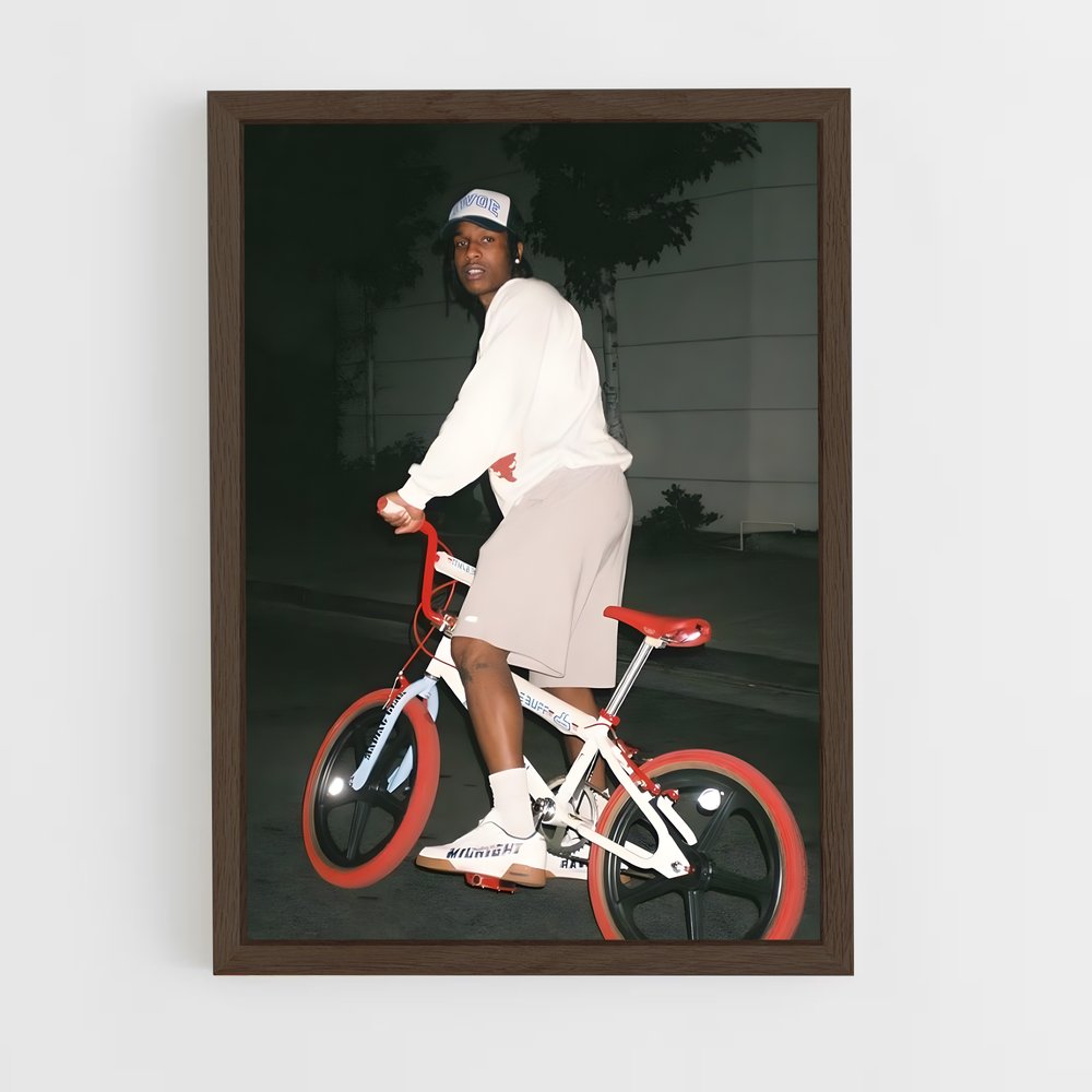 ap-a$ap rocky-2 cadre Bois foncé