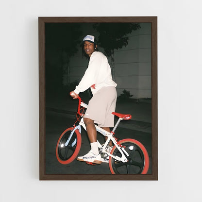 ap-a$ap rocky-2 cadre Bois foncé
