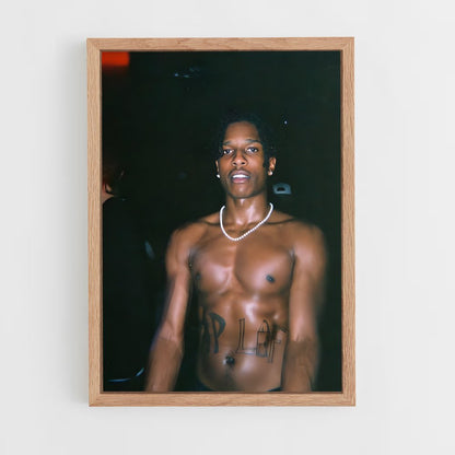 ap-a$ap rocky-3 cadre Bois clair