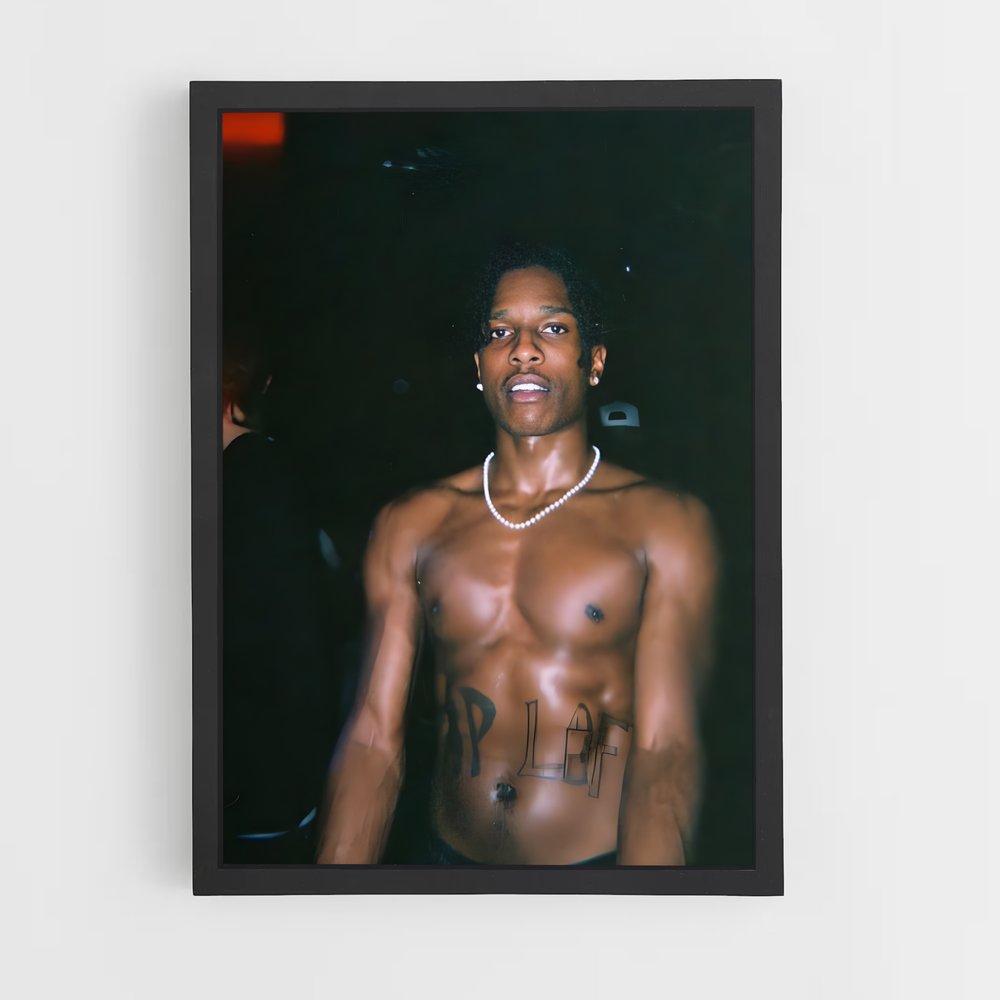 ap-a$ap rocky-3 cadre Noir