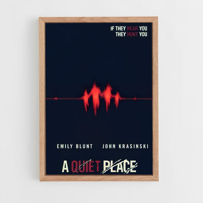 ap-a quiet place-2 cadre Bois clair