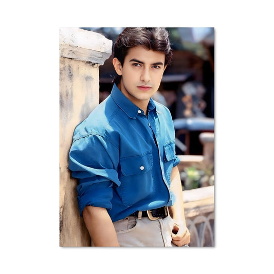 Poster Aamir en Bleu