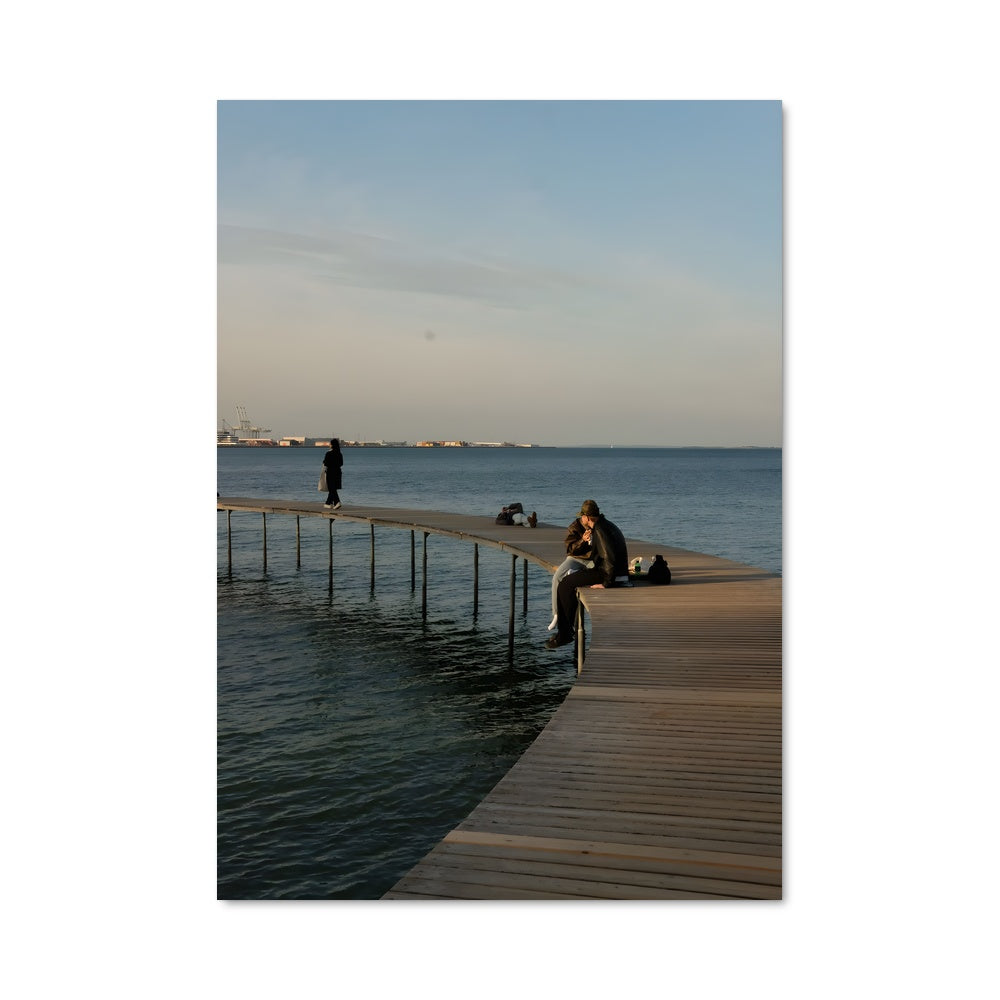 Poster Tranquillité Aquatique