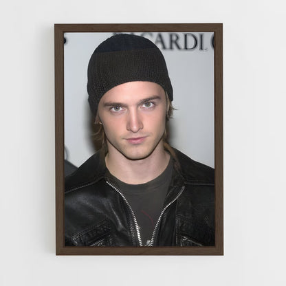 ap-aaron paul-2 cadre Bois foncé