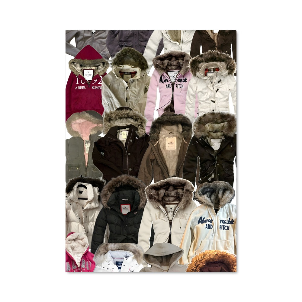 Poster Hiver Chic