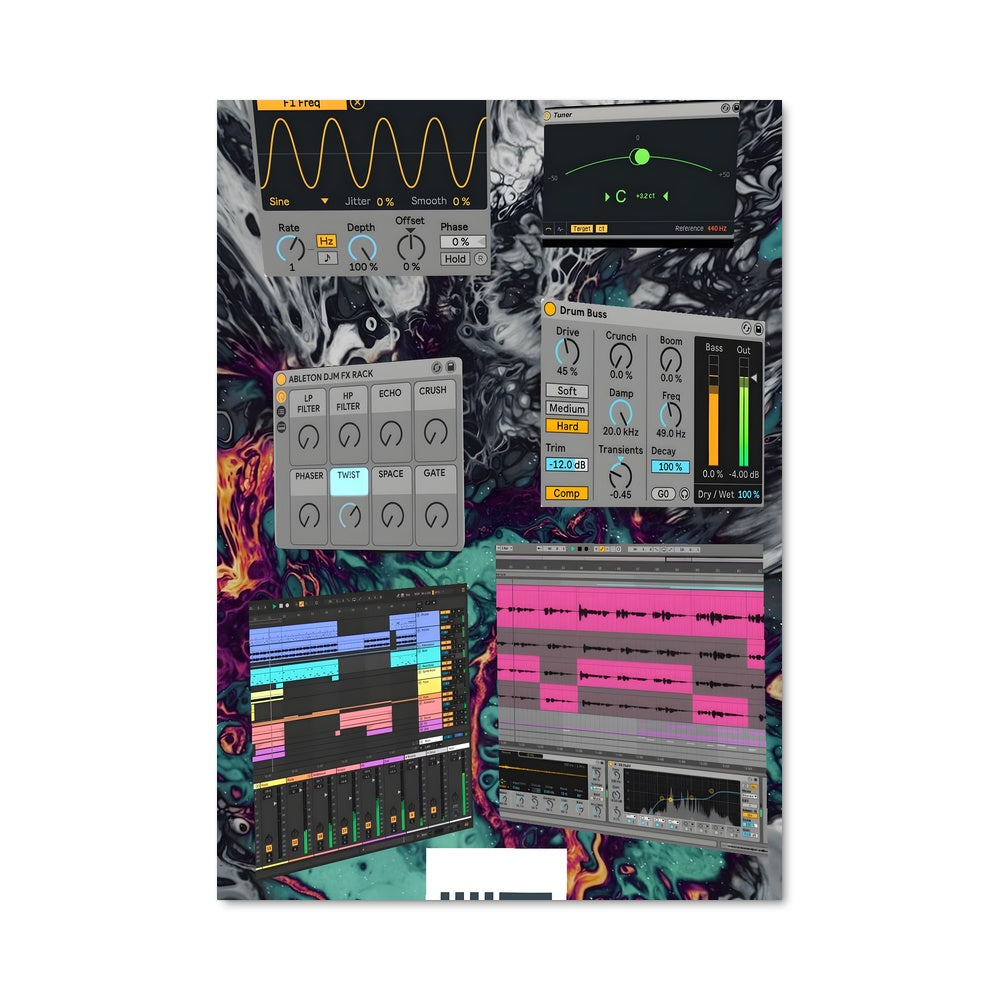 Poster Soundwave Symphony