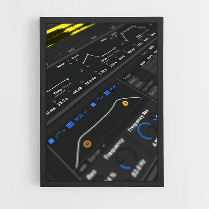 ap-ableton live-1 cadre Noir