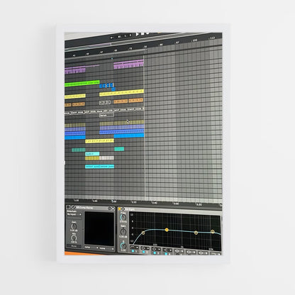 ap-ableton live-4 cadre Blanc