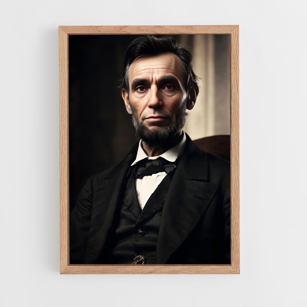 ap-abraham lincoln-2 cadre Bois clair