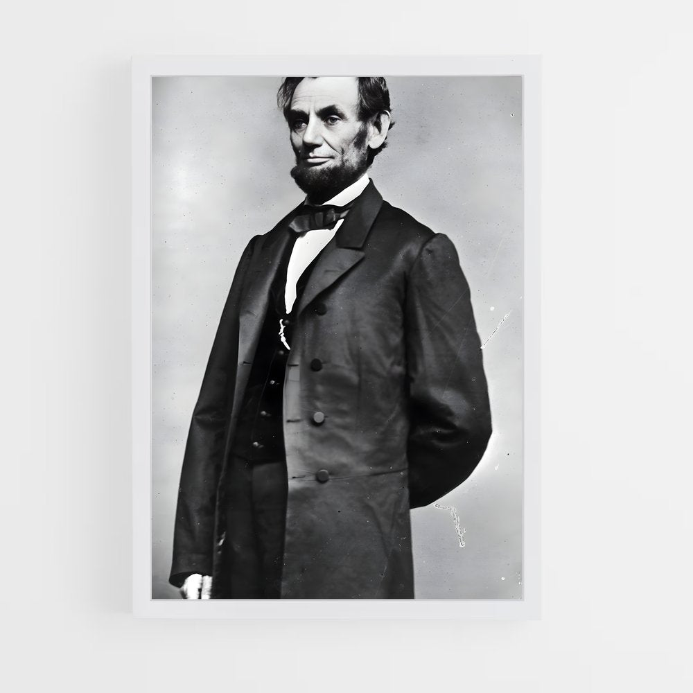 ap-abraham lincoln-3 cadre Blanc