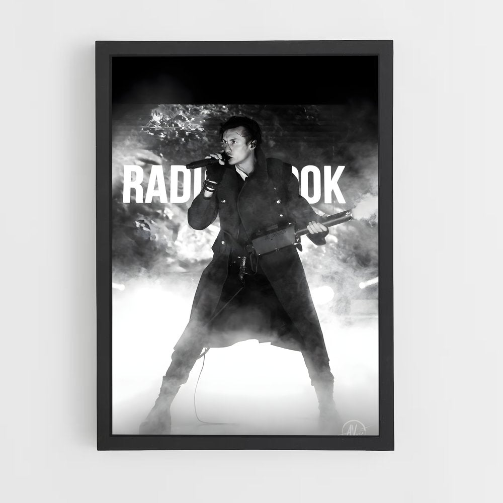 ap-absolute radio-2 cadre Noir