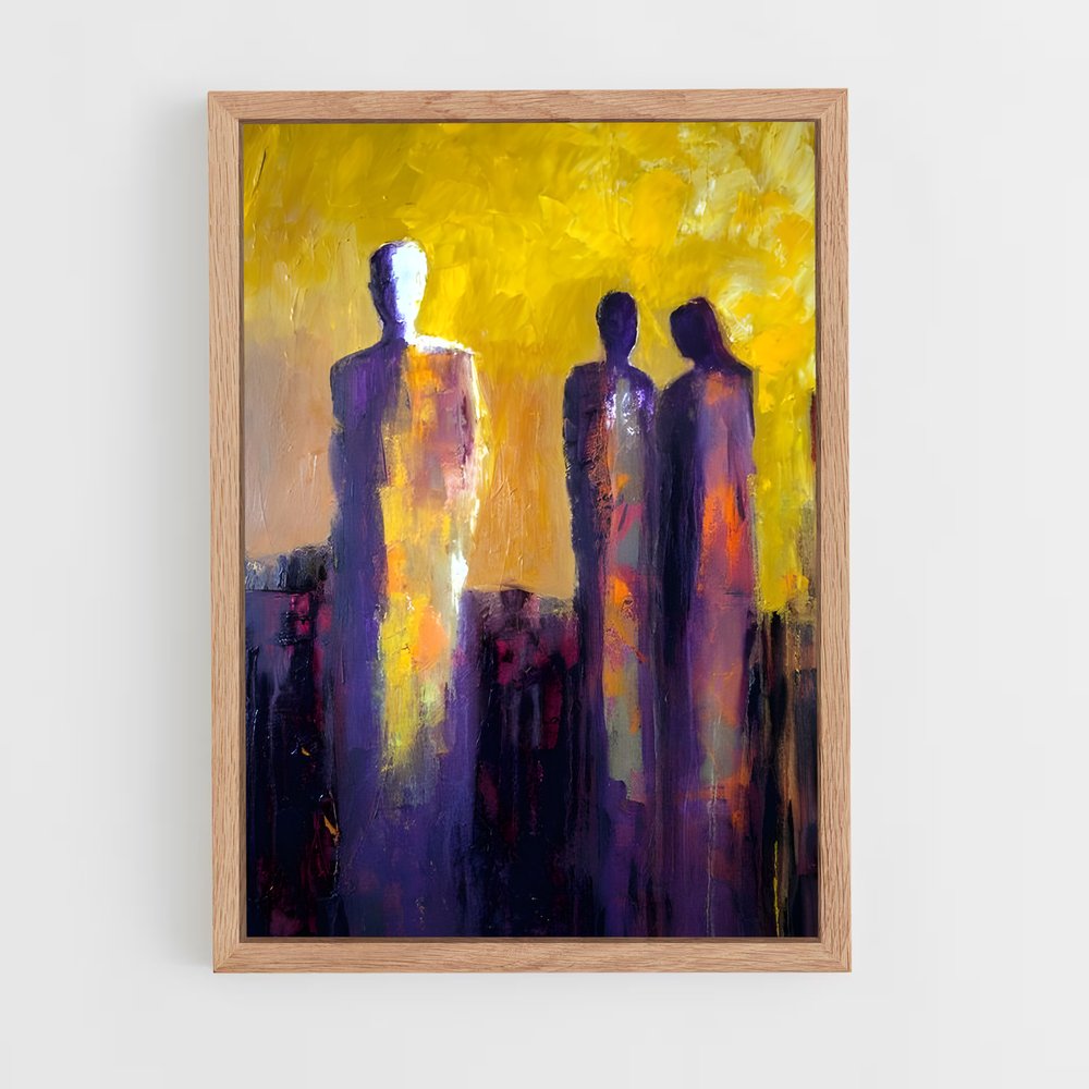 ap-abstract expressionism-1 cadre Bois clair