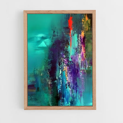 ap-abstract expressionism-3 cadre Bois clair