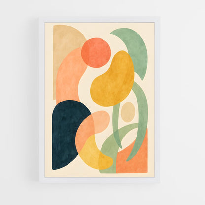 ap-abstract shapes-2 cadre Blanc