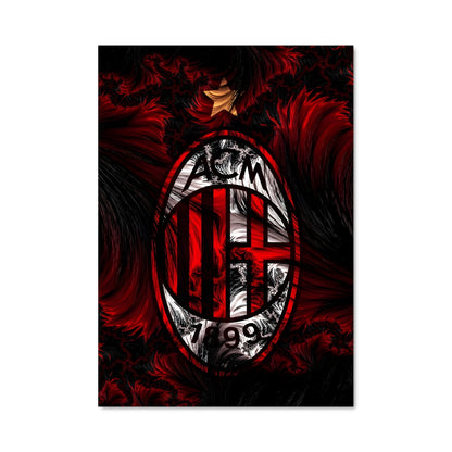 Poster Rosso e Nero