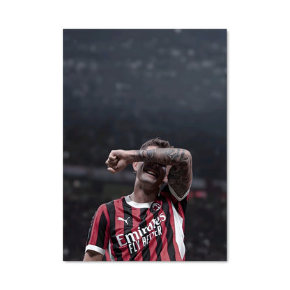 Poster Le Guerrier Rossonero