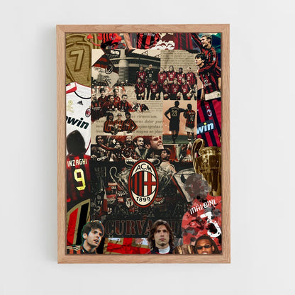 ap-ac milan-1 cadre Bois clair