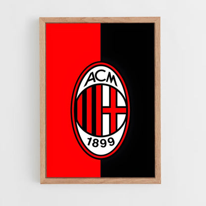 ap-ac milan-10 cadre Bois clair