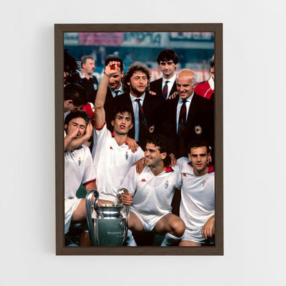 ap-ac milan-13 cadre Bois foncé