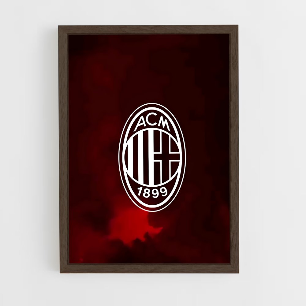 ap-ac milan-2 cadre Bois foncé