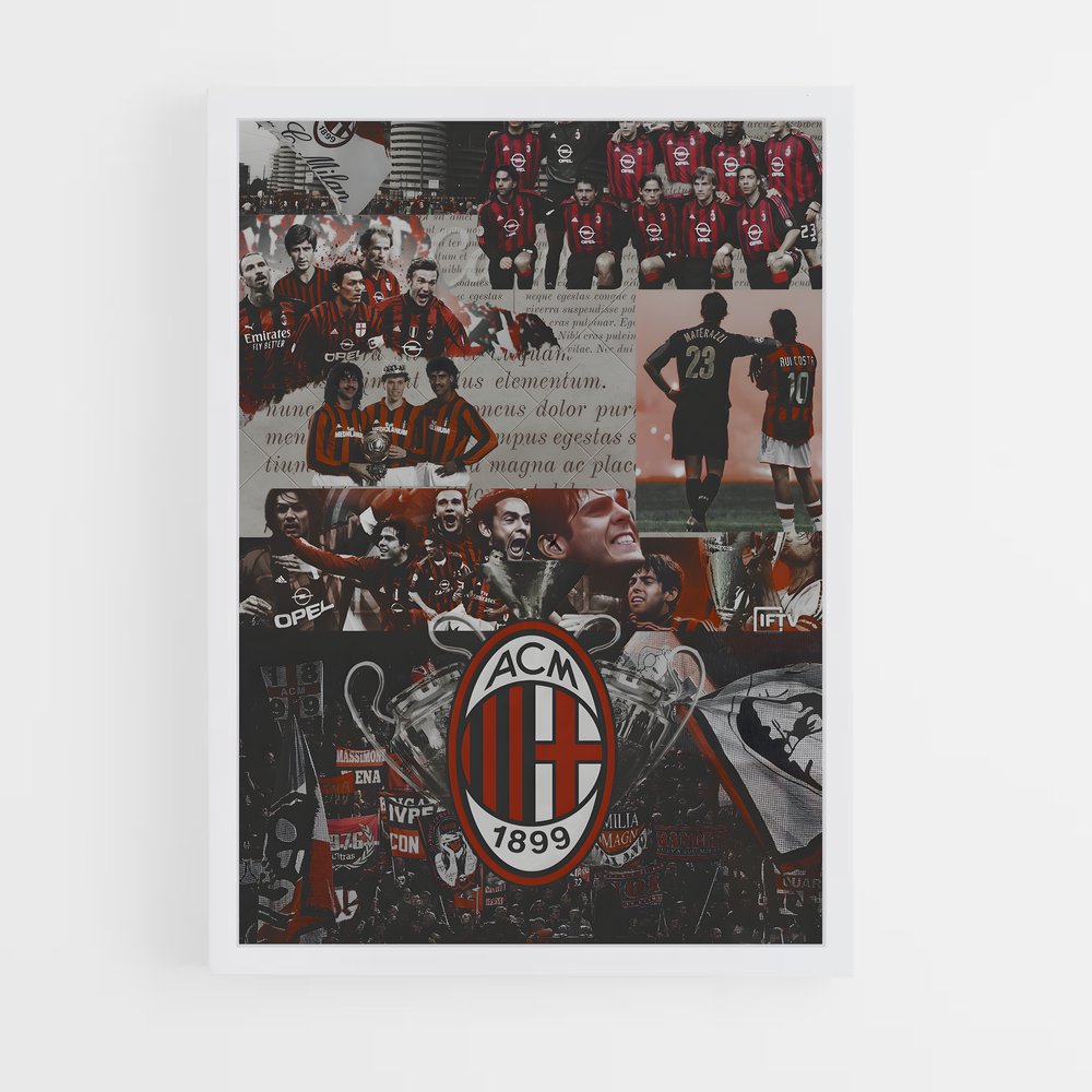 ap-ac milan-3 cadre Blanc
