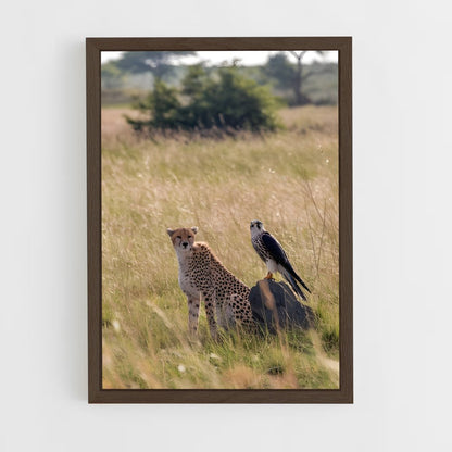 ap-acacia trees-5 cadre Bois foncé