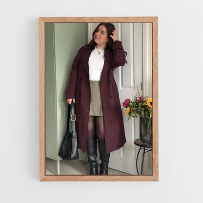 ap-academia fashion-6 cadre Bois clair