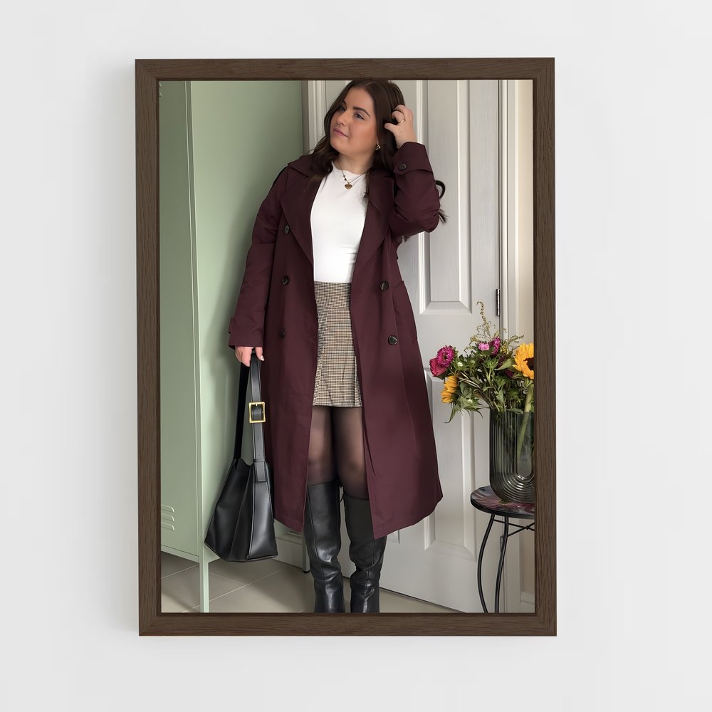 ap-academia fashion-6 cadre Bois foncé