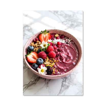 Poster Bol d'Acai Équilibré