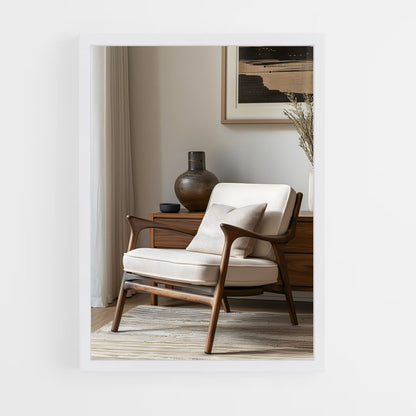 ap-accent chair-1 cadre Blanc