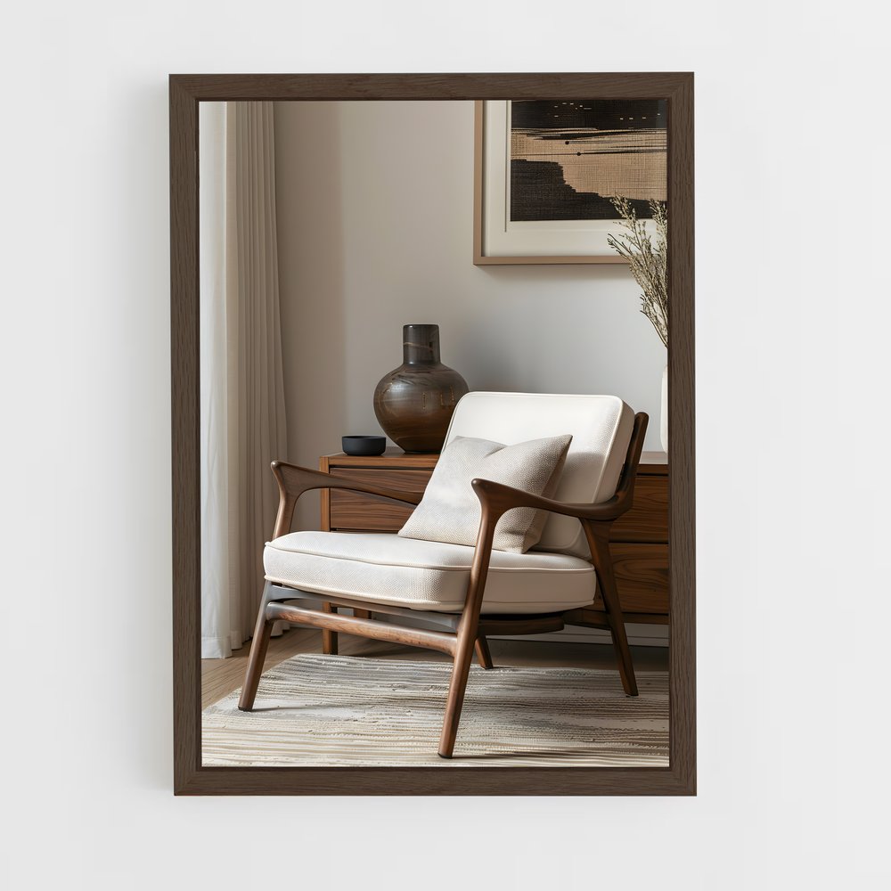ap-accent chair-1 cadre Bois foncé