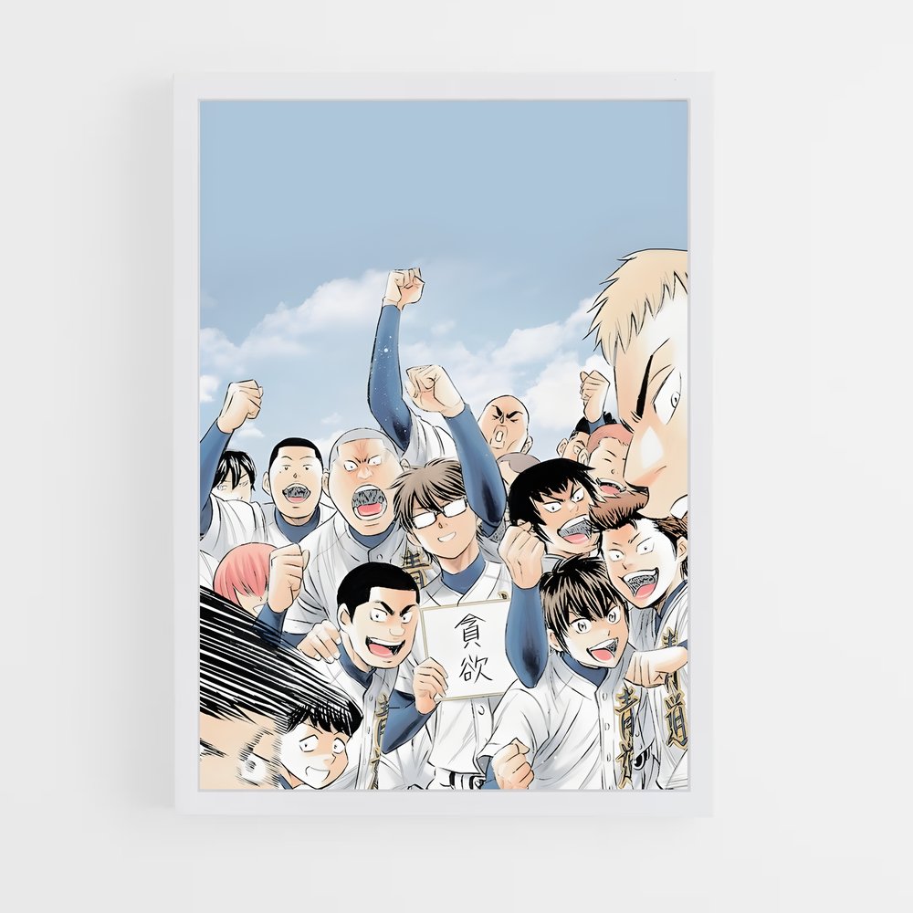 ap-ace of diamond-1 cadre Blanc