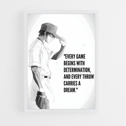 ap-ace of diamond-10 cadre Blanc